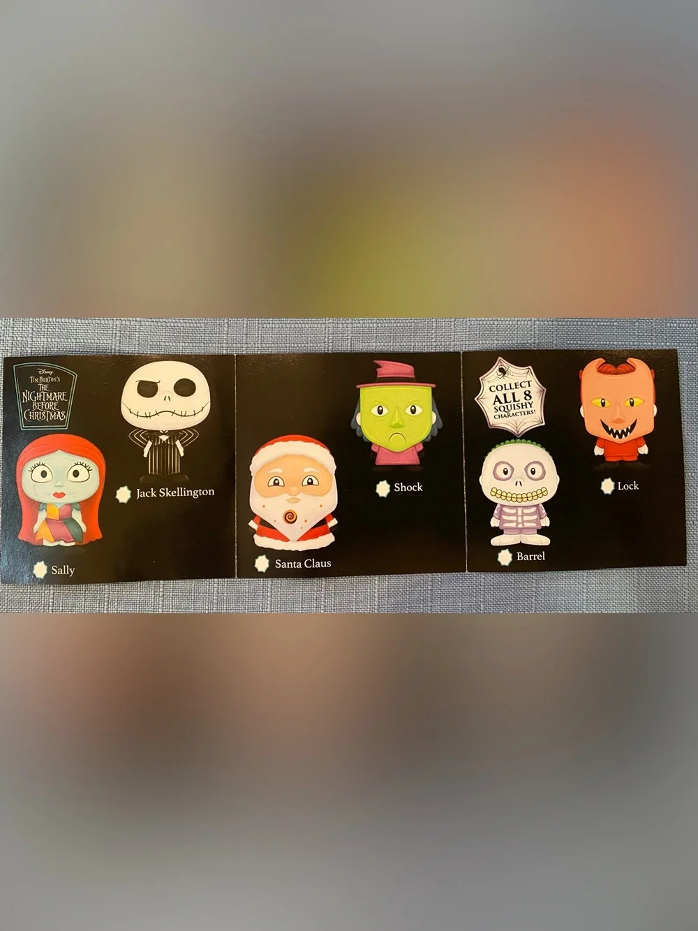 Disney Nightmare Before Christmas & Mickey Mouse Kids Squishy Toy